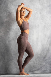 Blaze Leggings with Pockets - Bordeaux